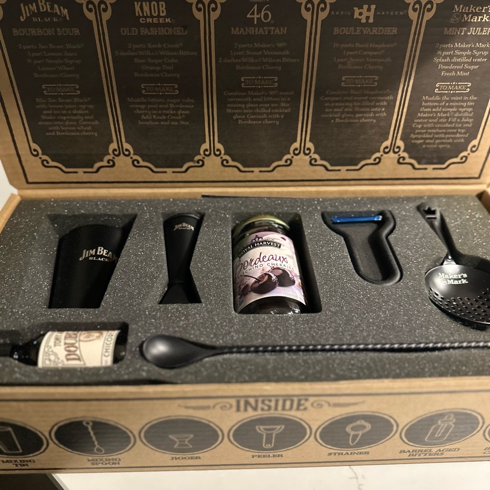 Bourbon Mixology Kit